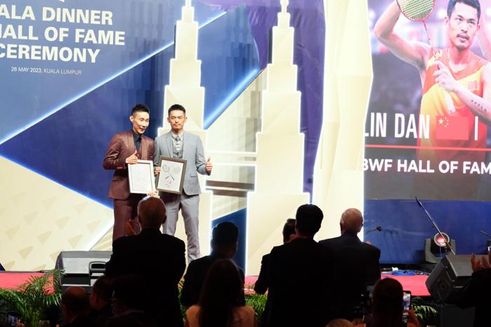林丹、李宗偉入選世界羽聯(lián)名人堂