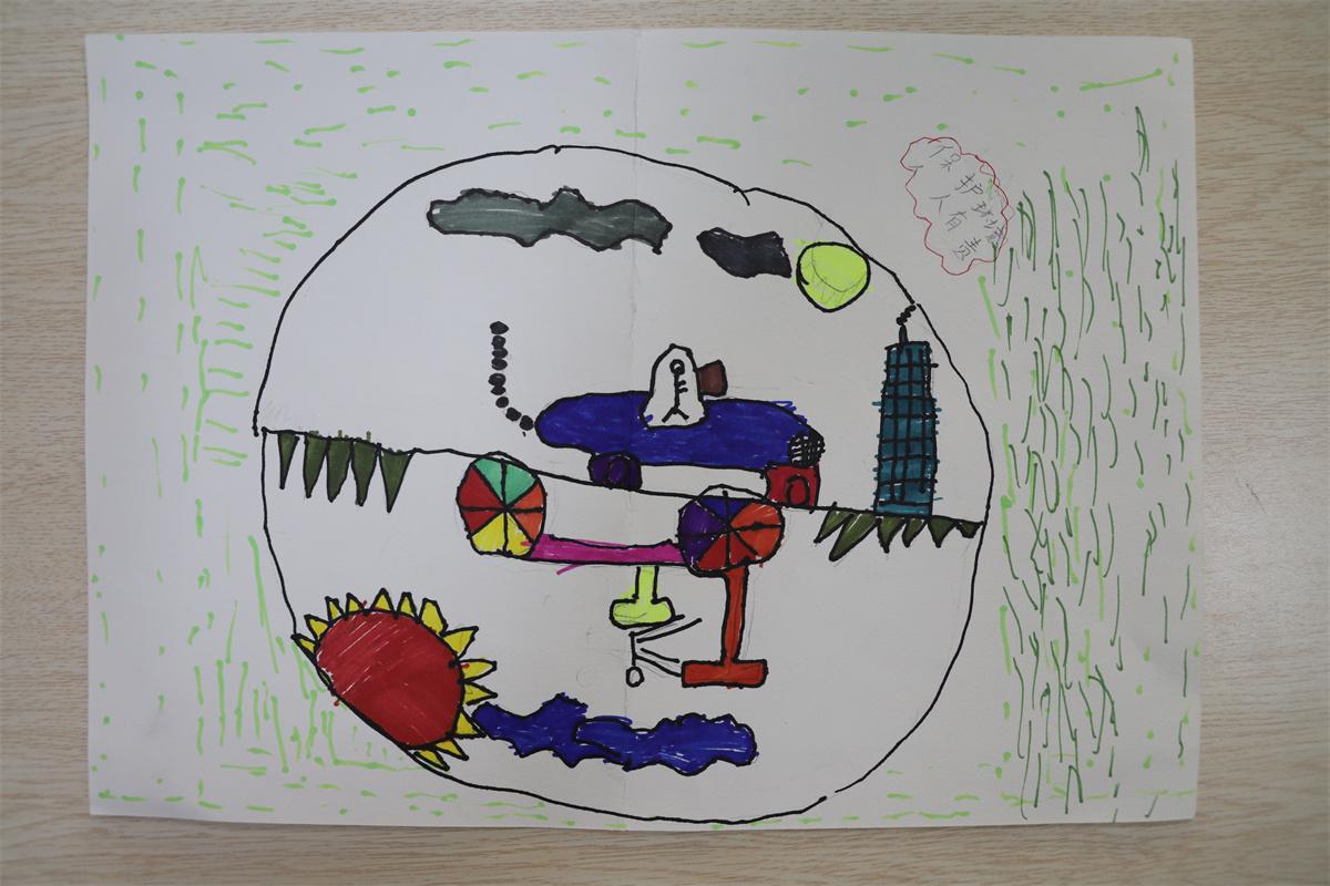 《保護地球，人人有責(zé)》 蘇熙博 9歲