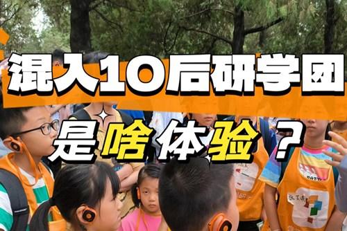 90后大齡兒童混進10后研學團，被教育了……